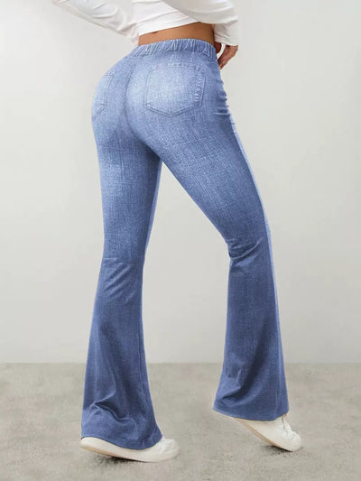 Pantalones Deportivos Casuales con Levantamiento de Caderas - Image 9