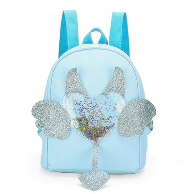 Mochila Infantil de Cuero PU con Decoración de Snacks - Image 10