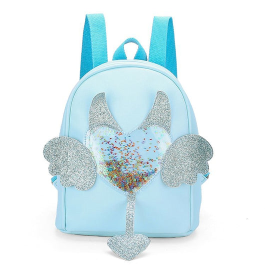 Mochila Infantil de Cuero PU con Decoración de Snacks - Image 10