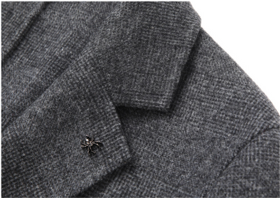 Abrigo de Lana Reversible Slim Fit para Hombre - Image 9