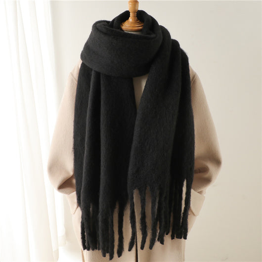 Bufanda Térmica Versátil con Borlas Extendidas para Invierno - Image 63