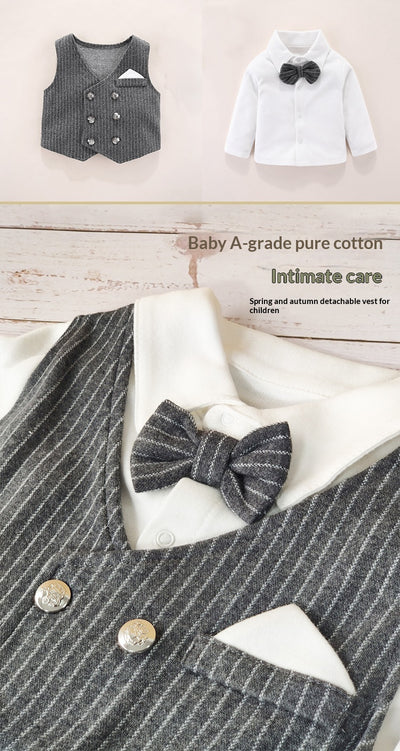Conjunto Elegante Pequeño Caballero - Caja de Regalo Premium Negro y Oro - Image 27