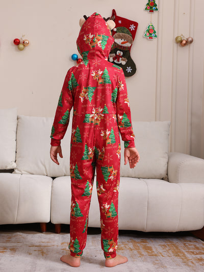 Conjunto Navideño Familiar de Pantalones Largos para Niños y Niñas - Image 54
