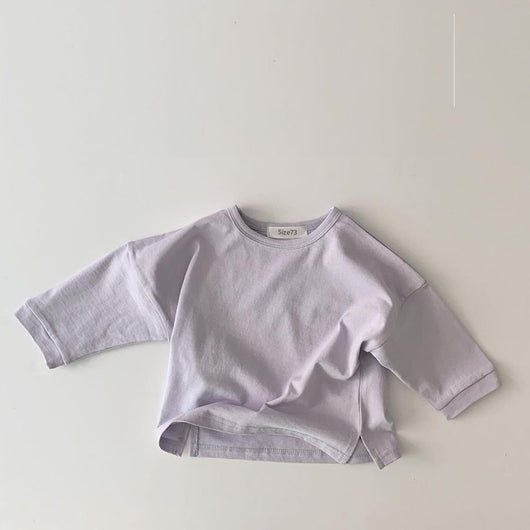 Camiseta Infantil Manga Larga en Colores Pastel - Image 9
