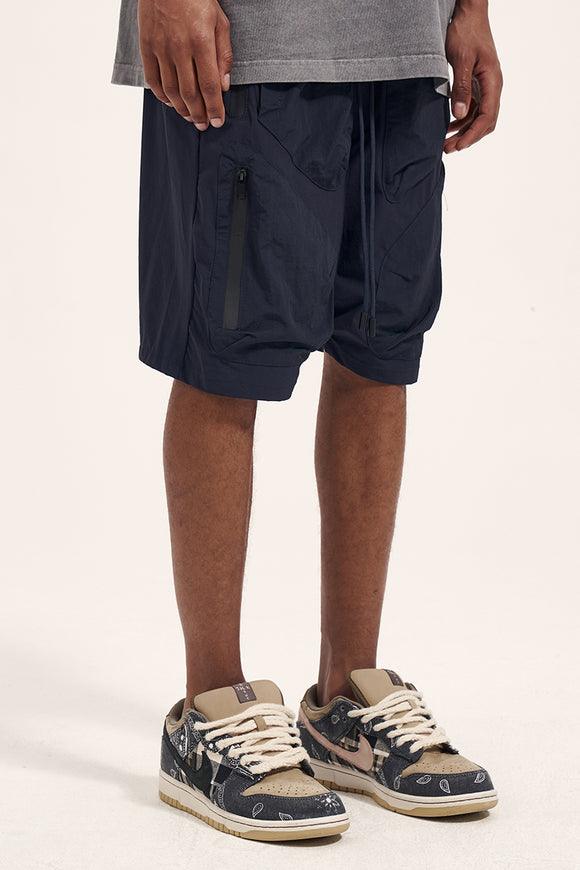 Shorts Casuales Holgados Retro Funcionales para Hombre