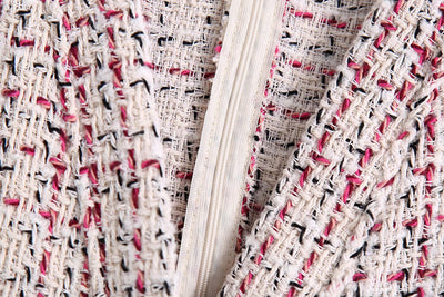Vestido Patchwork Texturizado con Detalles Bordados para Mujer - Image 27