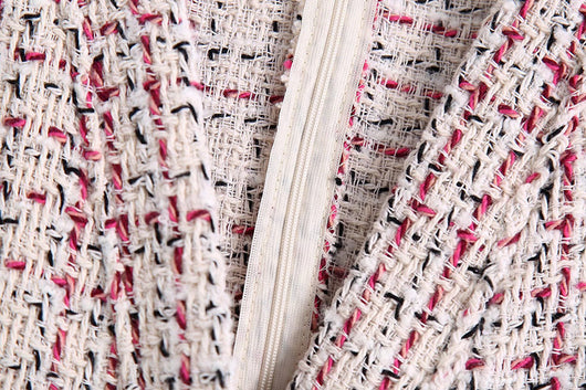 Vestido Patchwork Texturizado con Detalles Bordados para Mujer - Image 27