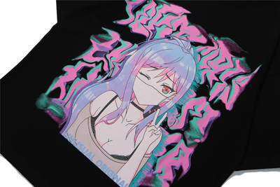 Camiseta de Pareja Cuello Redondo Manga Corta Estilo Urbano - Image 25