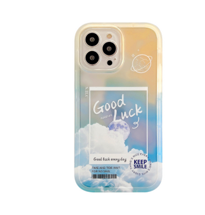 Funda Transparente Degradado Nube para iPhone 13, 12, 11, Pro y Pro Max - Image 7