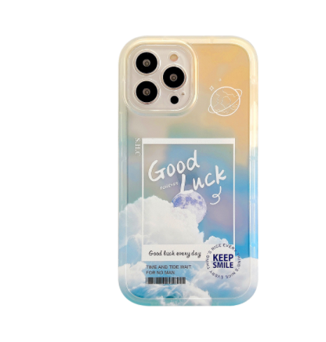 Funda Transparente Degradado Nube para iPhone 13, 12, 11, Pro y Pro Max - Image 7