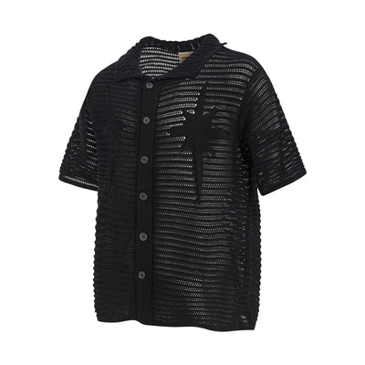 Camisa Suelta de Manga Corta Estilo Retro Americano - Image 8