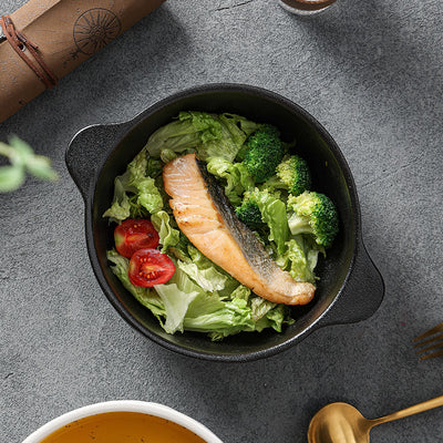 Tazón Minimalista para Fideos Instantáneos con Diseño Binaural Japonés - Image 3