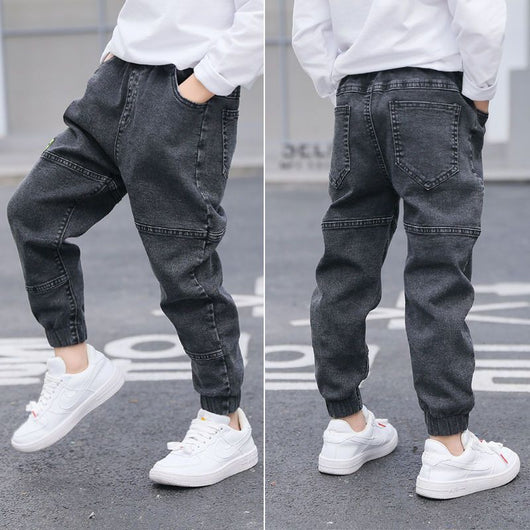 Jeans para Niños Primavera Otoño - Modelo Versátil Nueva Colección - Image 8
