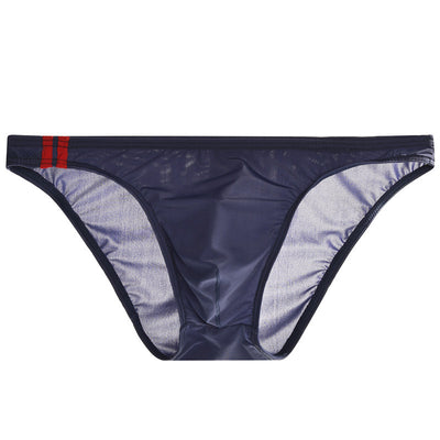 Bóxer de Seda Helada Transparente Cintura Baja para Hombre - Image 12