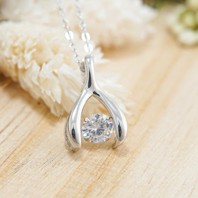 Collar Corazón Latiente de Circonita Brillante - Image 10