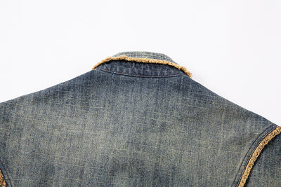 Camisa Denim Degradada Efecto Vintage para Hombre - Image 25