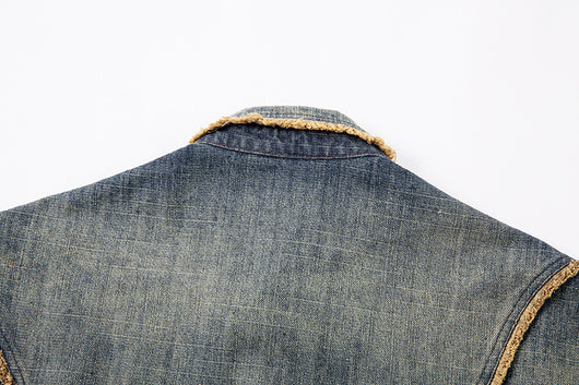 Camisa Denim Degradada Efecto Vintage para Hombre - Image 25