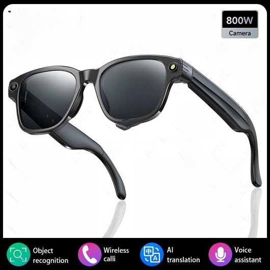 Gafas Inteligentes L801 con IA: Cámara 8MP, Traducción en Tiempo Real y Llamadas Bluetooth - Image 10