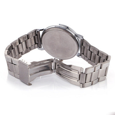 Reloj para Hombre con Correa de Acero y Cristal Blu-ray - Image 10