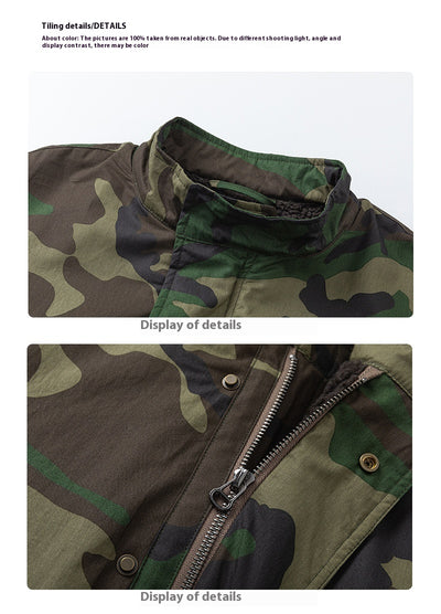 Abrigo Acolchado Camuflaje para Hombre - Diseño Avanzado con Algodón Térmico - Image 11
