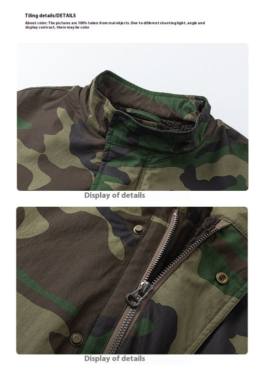 Abrigo Acolchado Camuflaje para Hombre - Diseño Avanzado con Algodón Térmico - Image 11