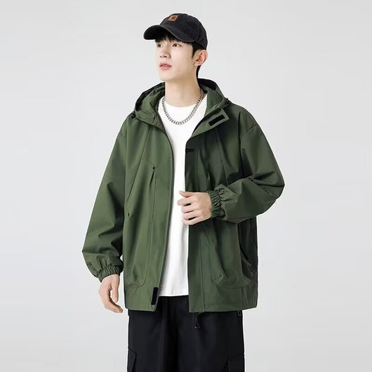 Chaqueta Casual Suelta para Hombre - Primavera Otoño Versátil - Image 5