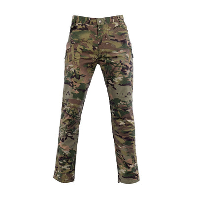 Pantalones Cargo Rectos Transpirables Resistentes a Rasguños con Múltiples Bolsillos - Image 9
