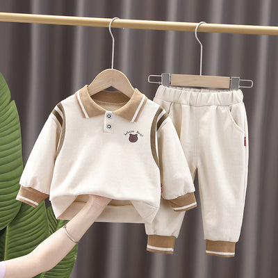 Conjunto Deportivo Infantil de Dos Piezas con Cuello Solapa - Image 12