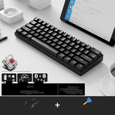 Teclado Mecánico Inalámbrico Dual Mode Bluetooth y Cable con Estuche - Image 21