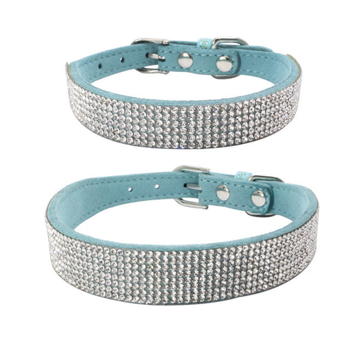 Juego de Collar y Correa de Ante para Perro Ajustable - Image 3