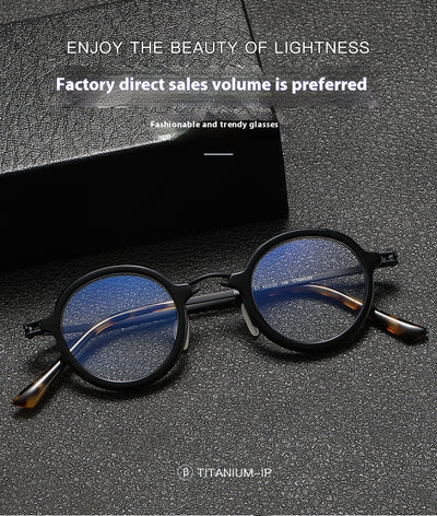 Gafas Retro de Titanio Puro con Filtro Luz Azul - Image 15