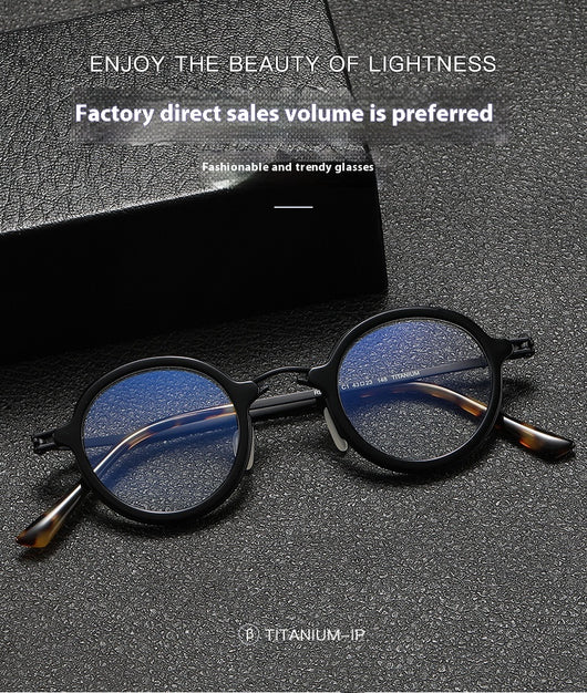 Gafas Retro de Titanio Puro con Filtro Luz Azul - Image 15