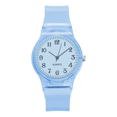 Reloj de Moda con Correa Transparente y Esfera de Color - Image 19