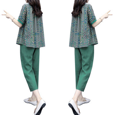 Pantalón Cropped Estilo Occidental Casual - Image 2