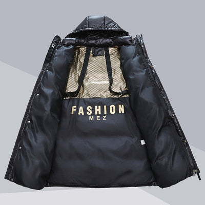 Abrigo Largo de Invierno con Capucha y Bolsillos - Chaqueta de Algodón para Mujer - Image 10