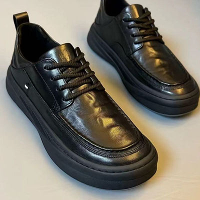 Zapatos de Cuero Ligeros para Hombre con Suela Suave y Cómoda - Image 4
