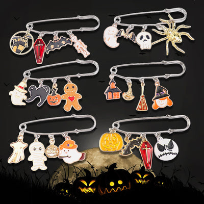 Broche Combinado Halloween Fantasma Cartoon - Image 11