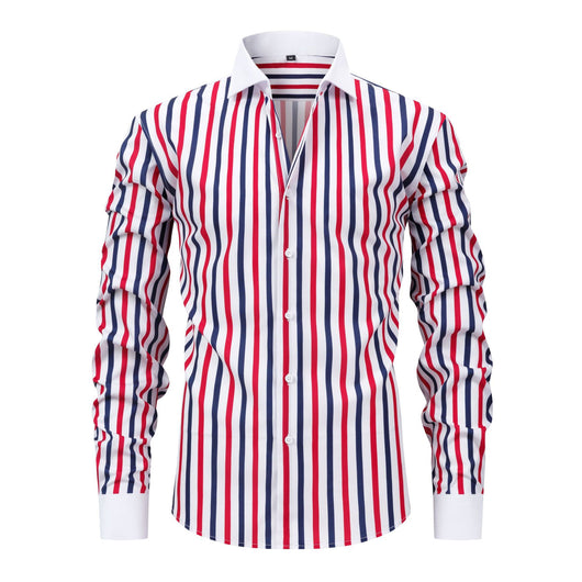 Camisa Ejecutiva de Manga Larga con Cuello Windsor, Stretch y Resistente a Arrugas - Image 4