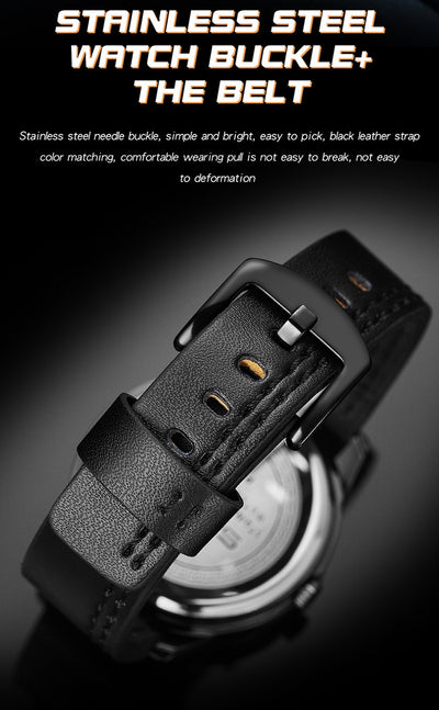 Reloj de Hombre Rueda de la Fortuna - Diseño Trendy con Energía de Buena Suerte - Image 18