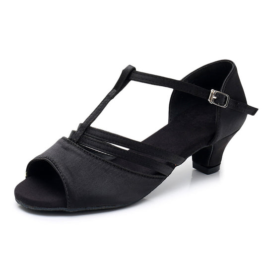 Zapatos de Danza Latina para Niñas Principiantes - Image 14