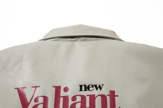 Chaqueta de Cuero PU Estilo Europeo Americano con Estampado Automotriz - Image 20