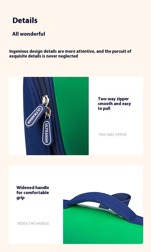 Mochila Escolar Infantil Ligera y de Gran Capacidad con Protección de Columna Estilo Británico - Image 20