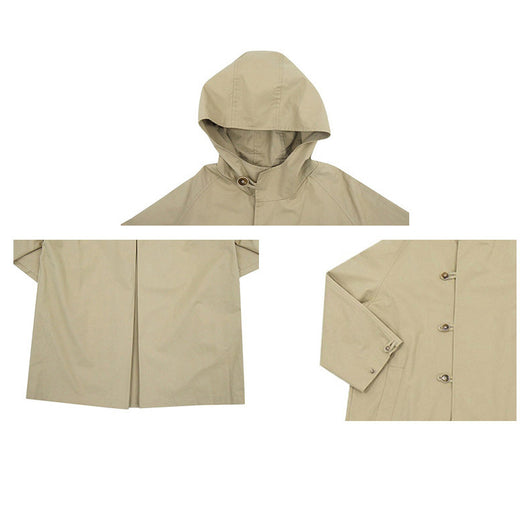 Abrigo Trench Gabardina con Capucha Largo Mujer - Estilo Femenino - Image 12