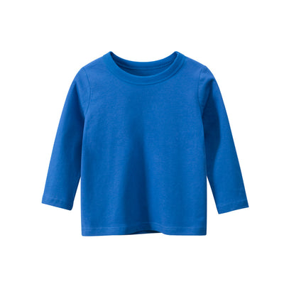 Camiseta Infantil Manga Larga Color Sólido para Publicidad - Image 6