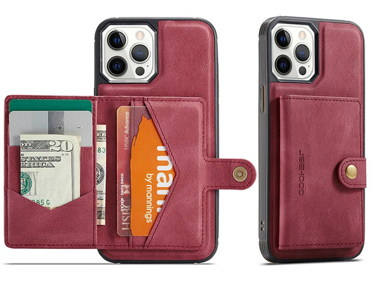 Funda Magnética 2 en 1 para iPhone 12 Pro Max con Billetera y Soporte de Tarjetas - Image 20