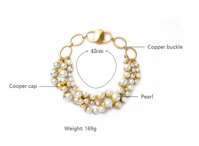 Collar Vintage de Perlas para Mujer - Image 9