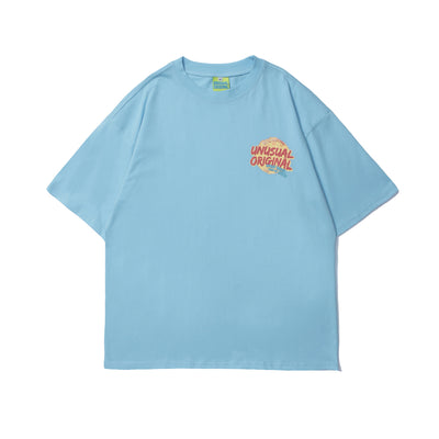 Camiseta Suelta Estilo Americano para Pareja - Manga Corta Unisex - Image 5