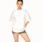 Camiseta Holgada Cuello Redondo Design Sense - Estilo Relajado