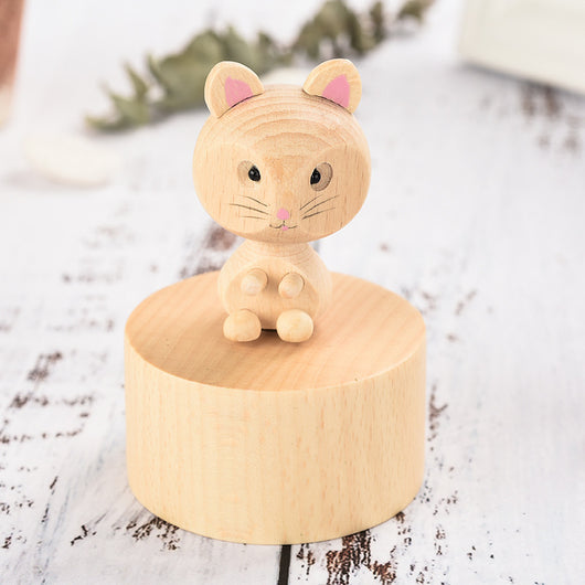 Caja de Música Miniatura de Madera con Diseño Infantil - Image 15