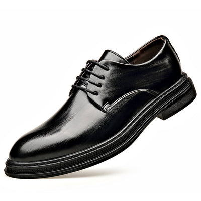 Zapatos de Cuero para Hombre - Elegancia Formal para Bodas y Eventos - Image 4